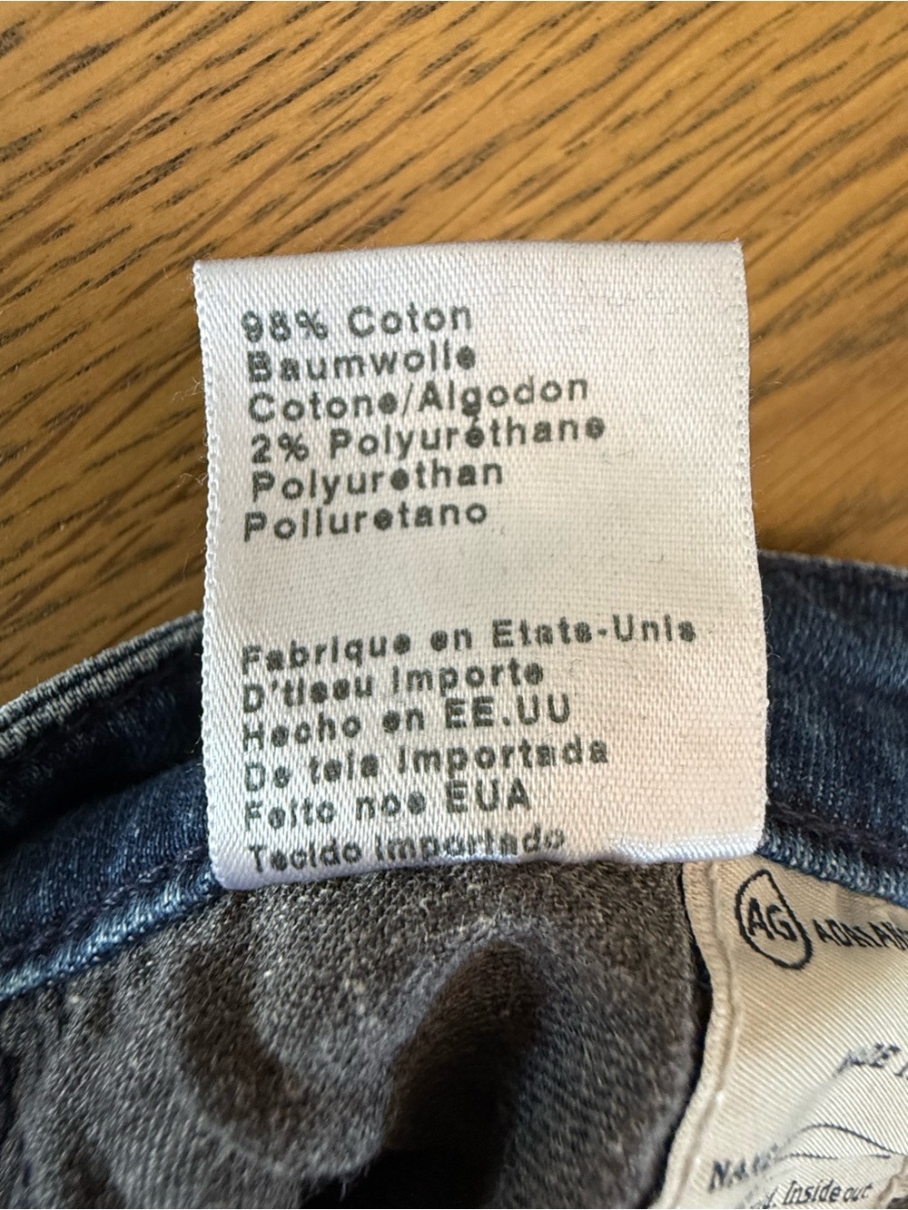 AG Adriano Goldschmied Zip-Up Legging Ankle Skinny Jeans Size 25 - Picture 10 of 15